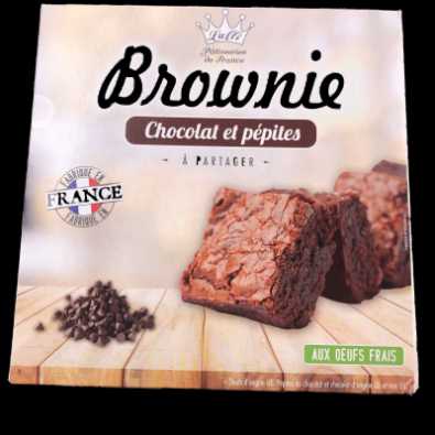Brownie aux pépites de chocolat paquet 285g