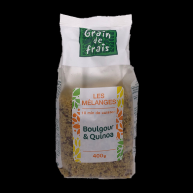 Mélange boulgour & quinoa 400g Grain de Frais