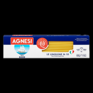 Pâtes Linguine n°10 boîte 500g Agnesi