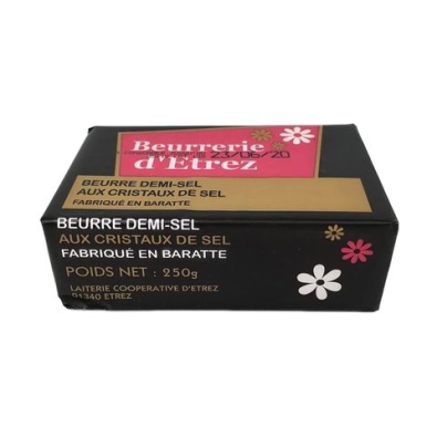 Beurre au sel des Alpes 250gr