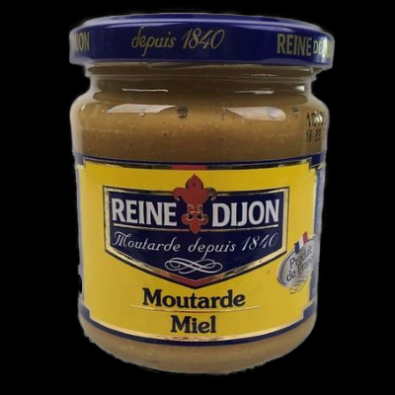 Moutarde au miel, pot 220g Reine de Dijon