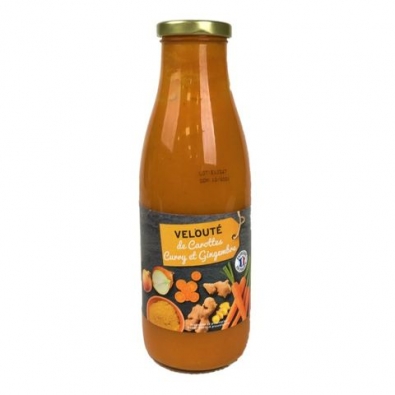 Velouté Carottes Curry & Gingembre 73cl