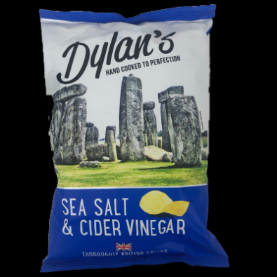 Dylan's chips au sel et vinaigre de cidre paquet 150g
