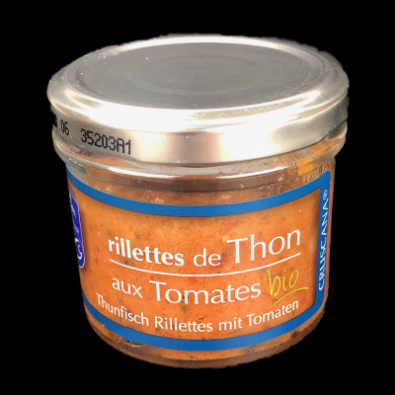 Rilllettes de thon MSC aux tomates BIO