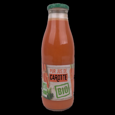 Pur Jus de carotte BIO bouteille 75cl