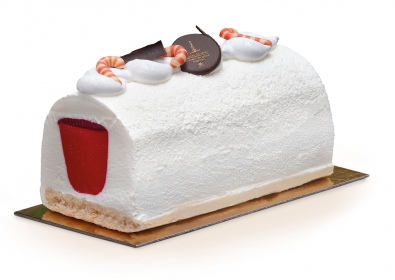 Bûche glacée Yaourt fermier Framboise 6/8 pers