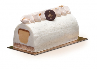 Bûche glacée Vanille Pécan Caramel 6/8 pers