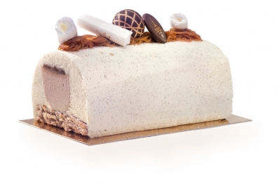 Bûche glacée Mont-Blanc 6/8 pers