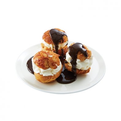 Profiteroles x6 et sauce chocolat