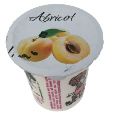 Yaourt fermier aromatisé abricot 125gr